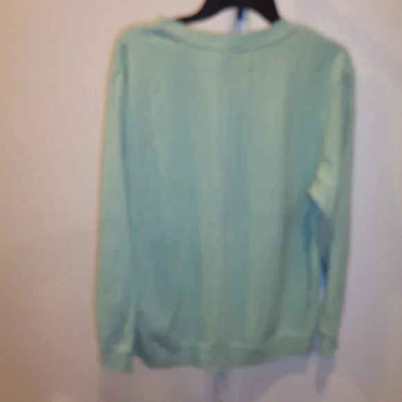 Casual News Vintage Women's Sweatshirt Sweater Size Large Acrylic Long Sleeve - Picture 8 of 12